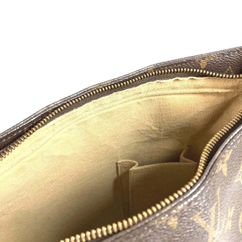 LOUIS VUITTON Authentic Brown Monogram Canvas Looping GM Shoulder Bag - Picture 15 of 16